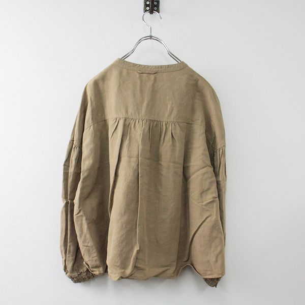 【美品】香菜子KURASHI&Trips PUBLISHING ギャザーブラウス KURASHI&Trips PUBLISHING 北欧、暮らしの道具店 香菜子さんコラボ