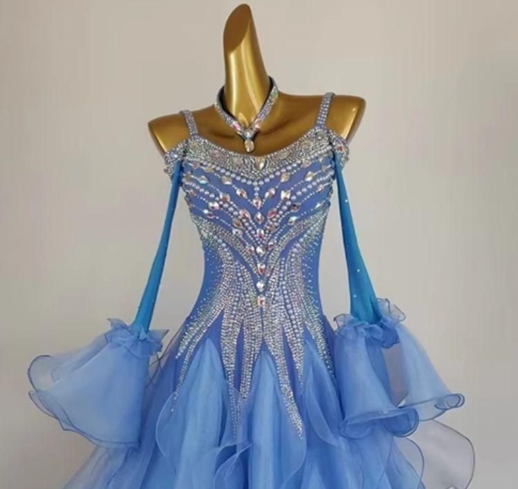 新作社交ダンスドレス セミオーダー 社交ダンス/ モダンドレス/競技