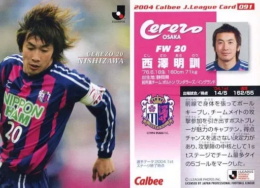 サイン入　エスパニョール 西澤明訓 ユニフォーム セレッソ エスパルス ニッコ サイン入 エスパニョール 西澤明訓 ユニフォーム セレッソ