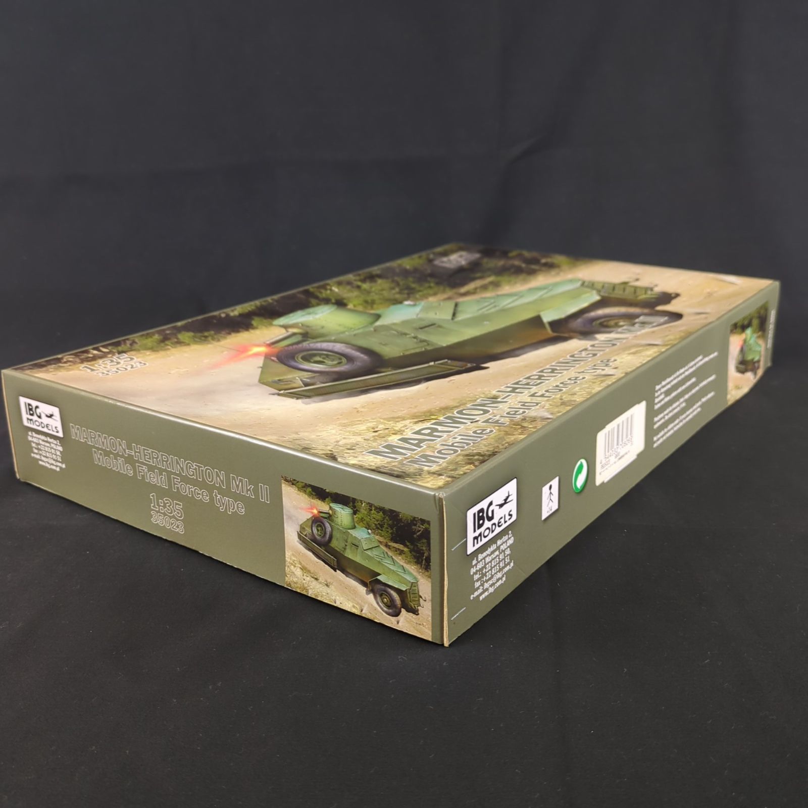 輸入キット IBG MODELS 35023 1 35 Marmon Herrington Mk II Mobile Field Force type 南アフリカ マーモンへリントンMkⅡ 四輪駆動装甲車