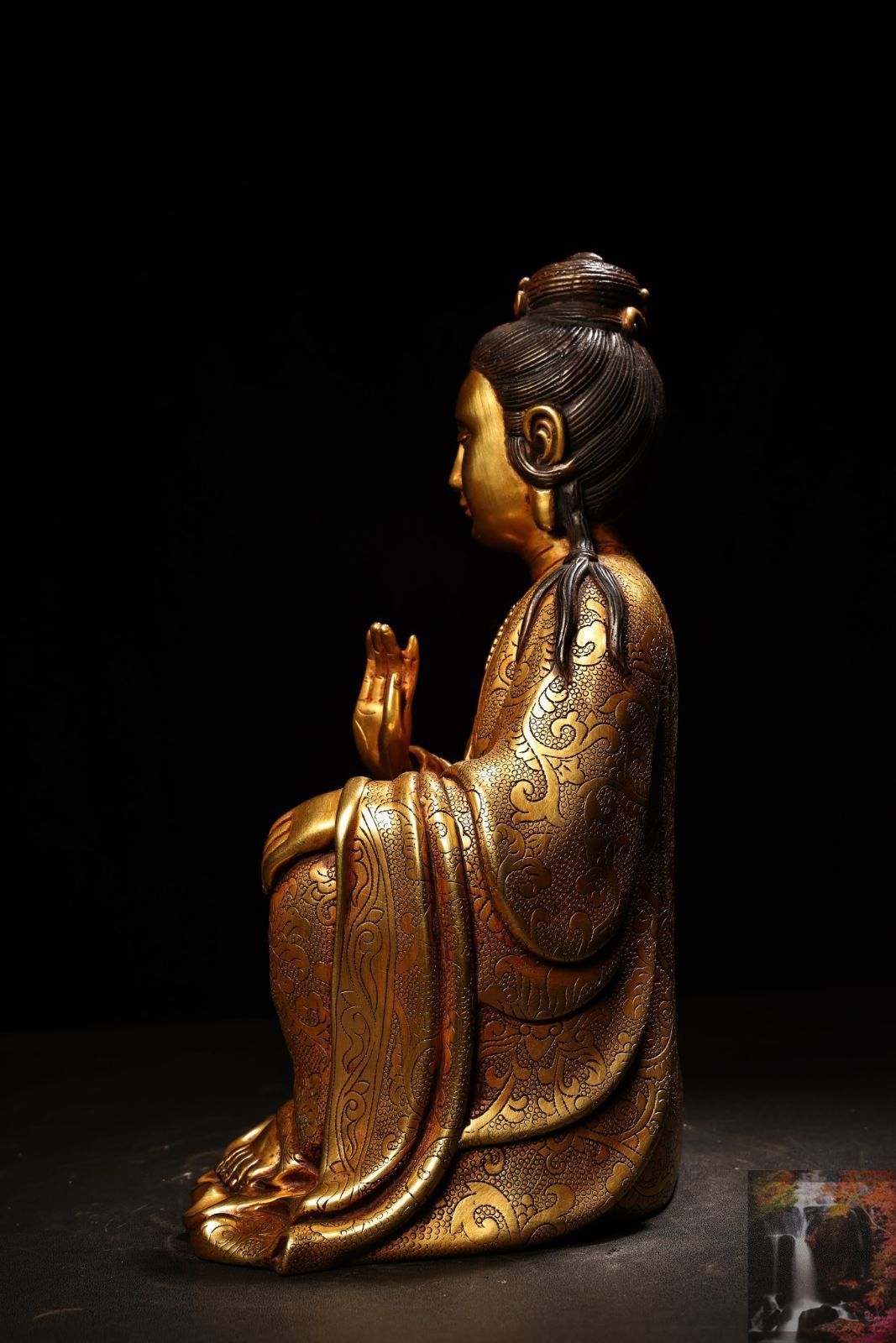 佛像古銅製，（旧家藏出し）時代物，古美術品，高2⃣️6⃣️cm，書房置物 佛像古銅製，（旧家藏出し）時代物，古美術品，高2⃣️6⃣️cm，書房置物