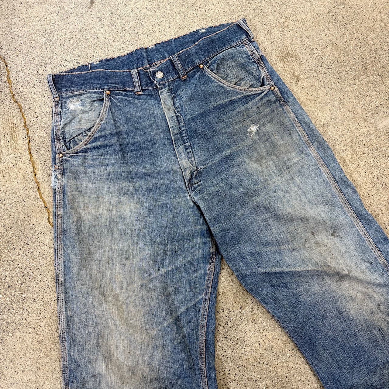 Double Wear ～60s Painter Pants W33 L29 Good Color