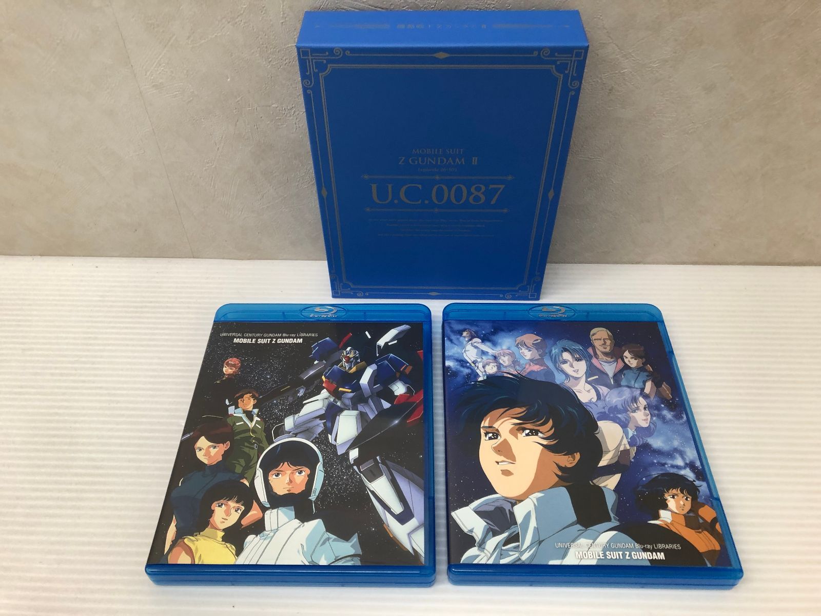 Blu-ray] 機動戦士Zガンダム U.C.ガンダム 全2BOXセット 中古品 