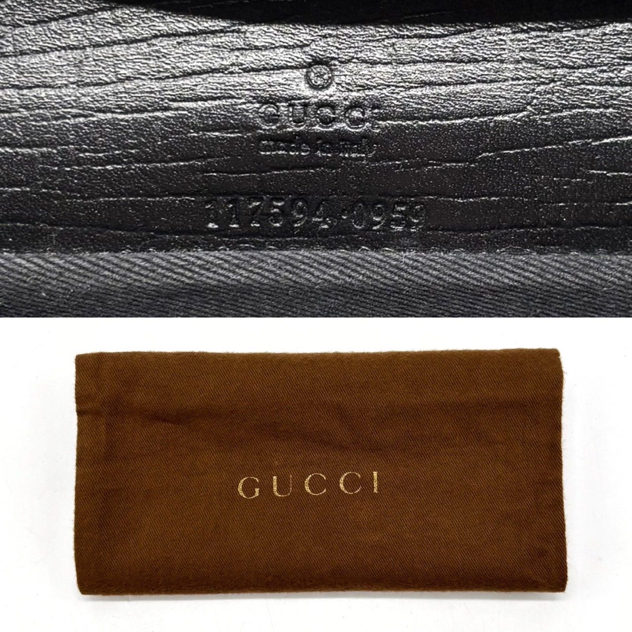 美品】 GUCCI グッチ ショルダーバッグ ポシェット クラッチバッグ 