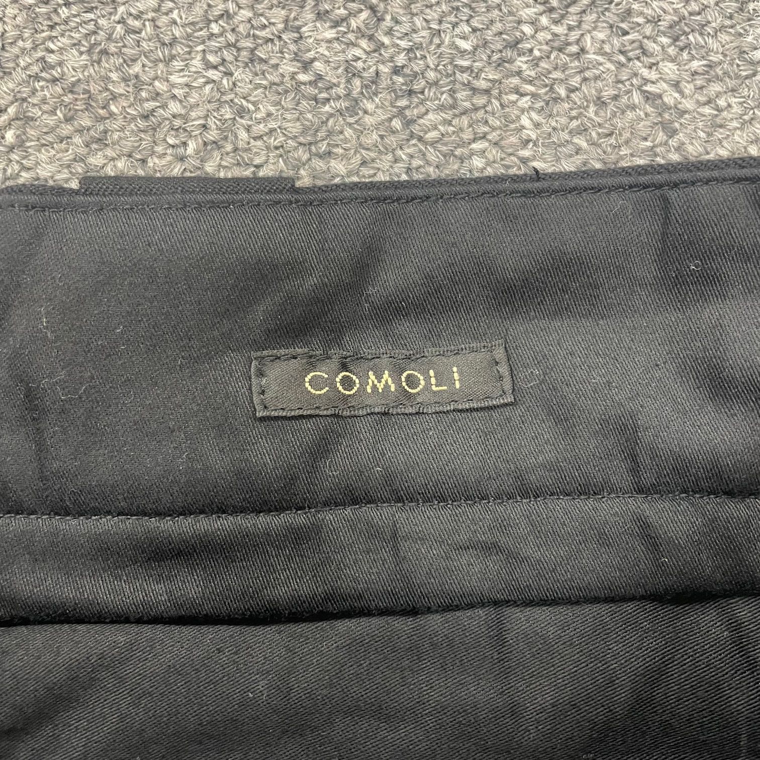 COMOLI 25SS ポストワーク ツイル パンツ B01-03006 コモリ 2 88201A1 