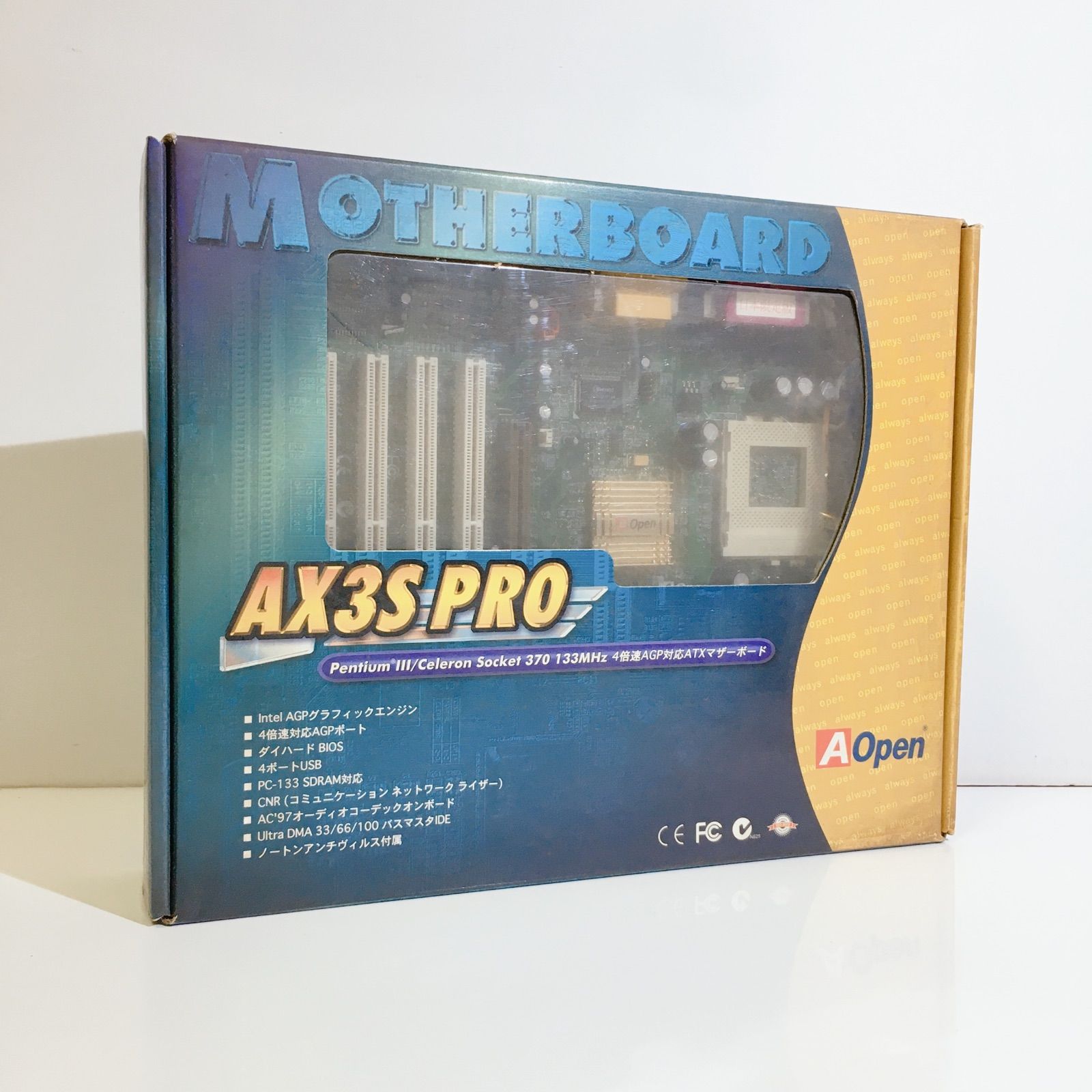 AOpen MOTHERBOARD AX3S PRO マザーボード - メルカリ