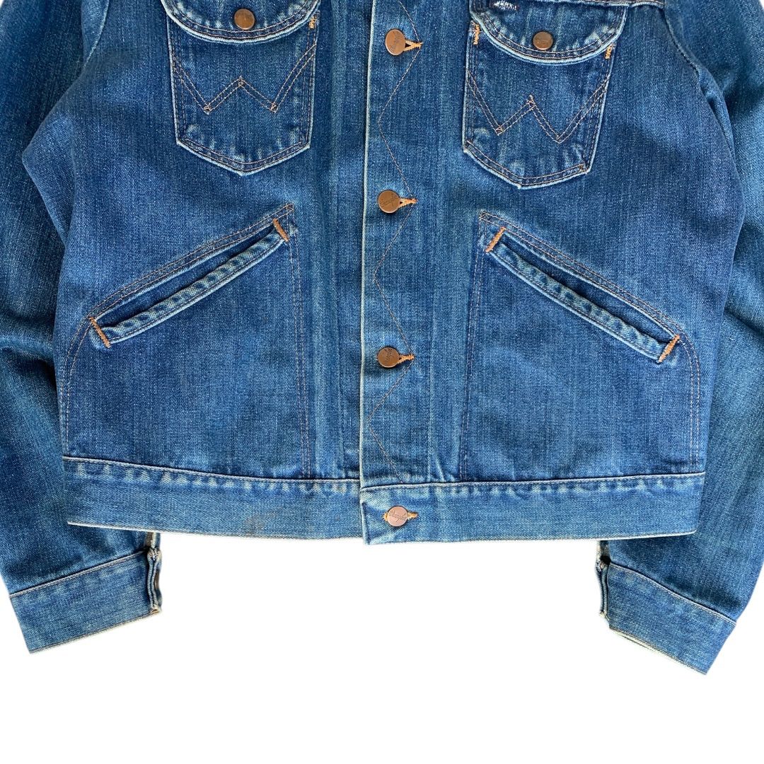 ジャケット・アウター Wrangler denim jacket 126mj 80s 80s Wrangler 126MJ デニムジャケット USA製 Size 40 ラングラー