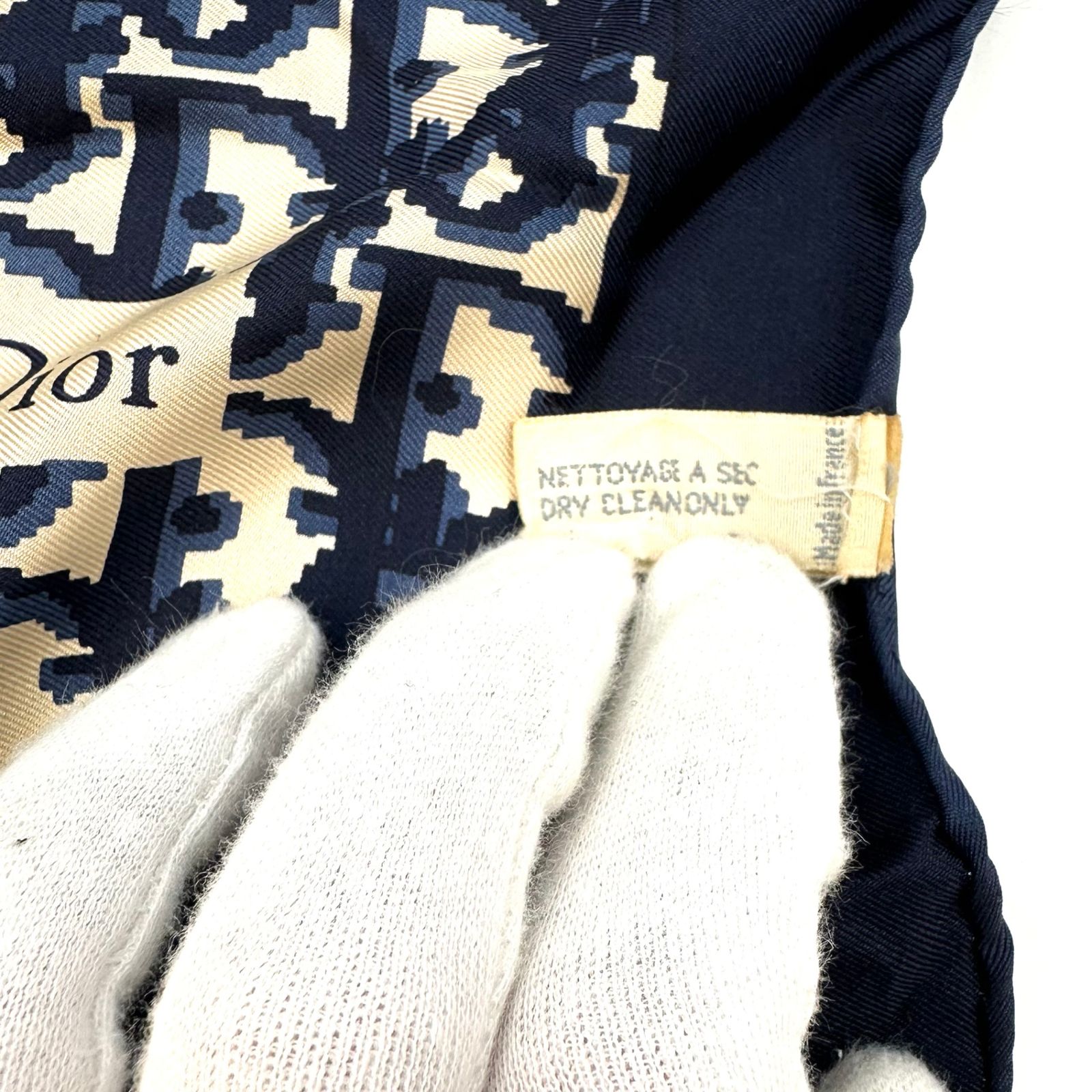 美品】Christian Dior クリスチャンディオール スカーフ 大判