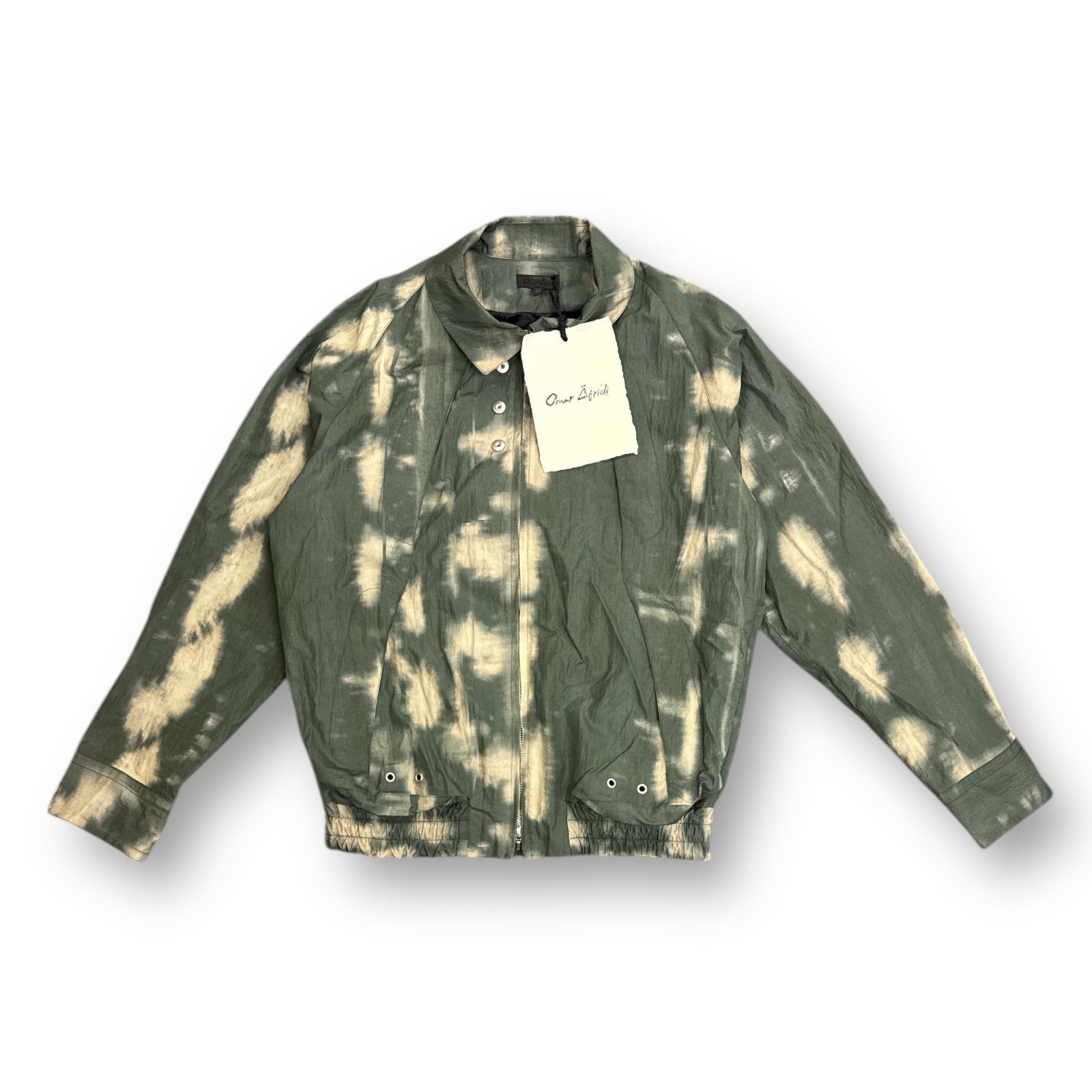 未使用品 Omar Afridi 24SS VENTUS DRIZZLERジップブルゾン ベンタス