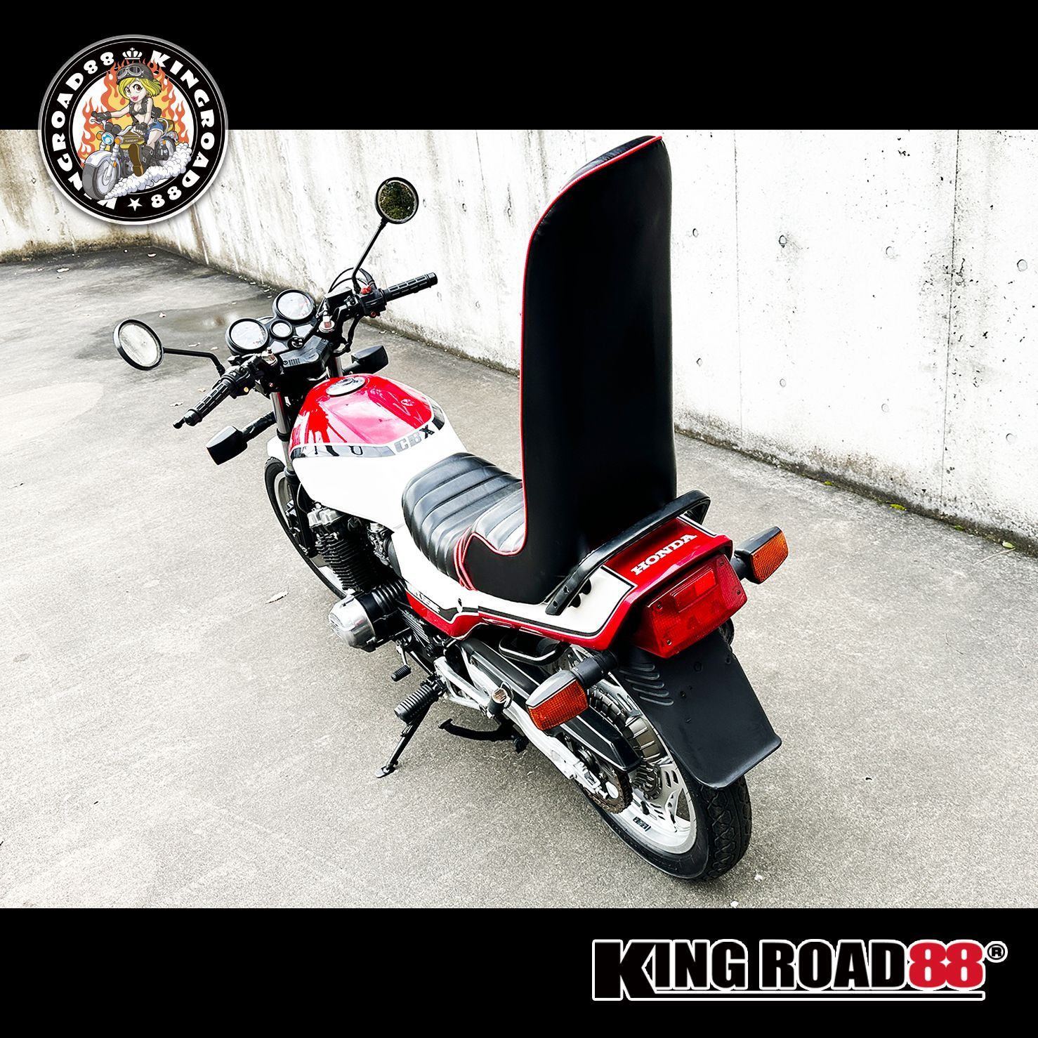 cbx400f 三段 シート - 内装品、シート