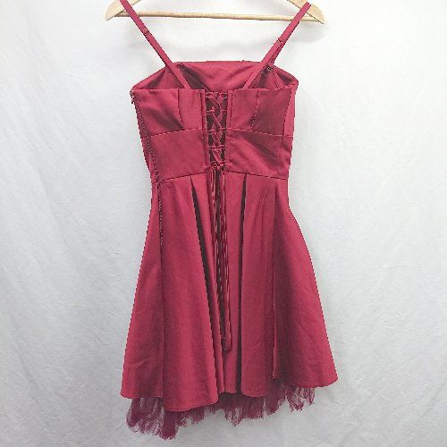 ◇ ⊂ DRESS ROOM AMI ドレス ルーム アミ 肩ひも調節可能 膝丈