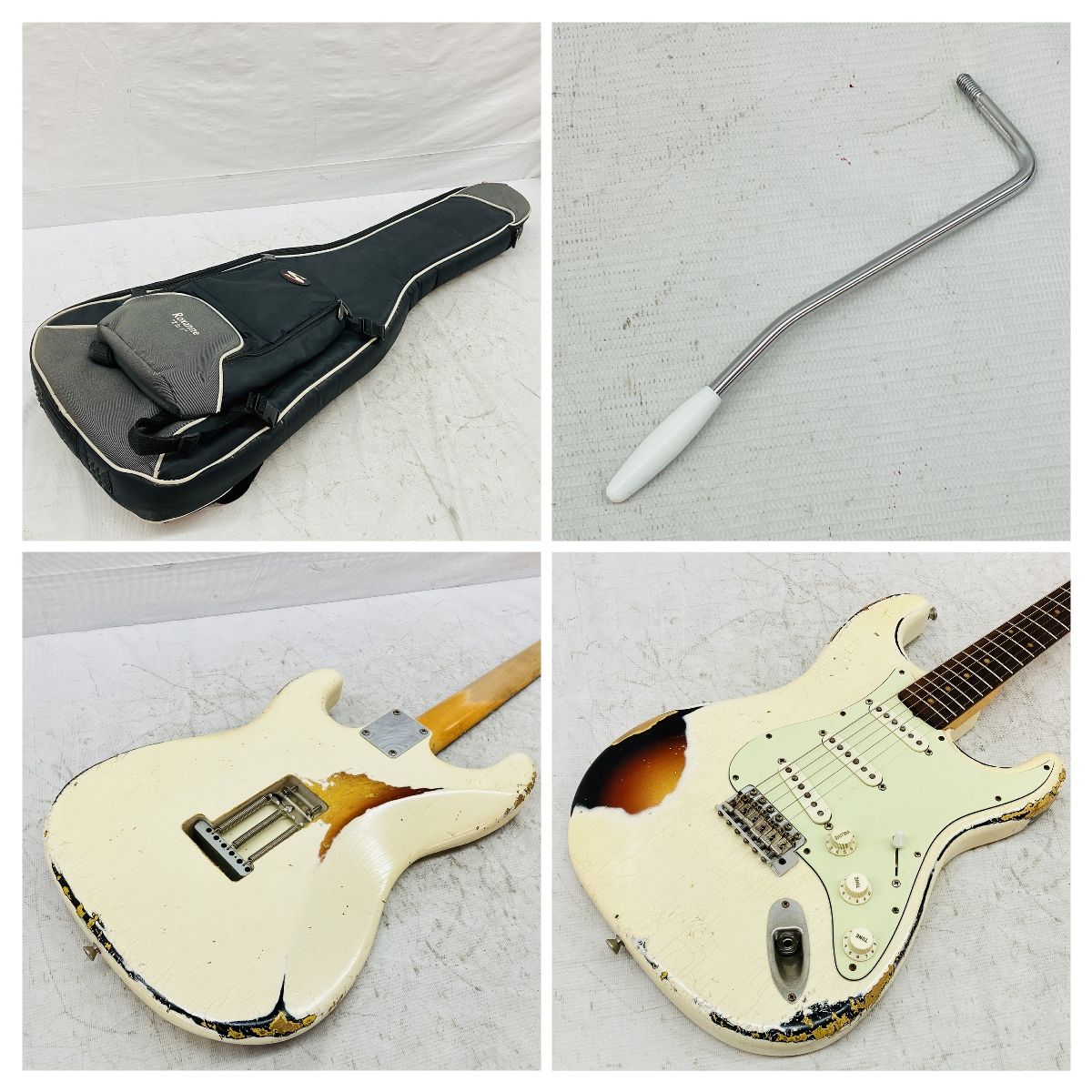MJT Stratocaster Body エレキ ギター レリック サンバースト ストラト