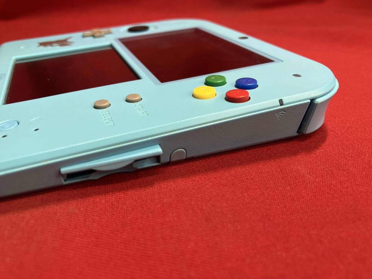 ニンテンドー2DS ポケットモンスター サン・ムーン【ライトブルー】本体 ニンテンドー2DS ポケットモンスター サン・ムーン【ライト