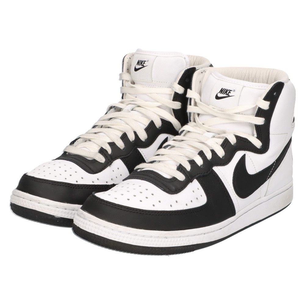 NIKE (ナイキ) ×COMME des GARCONS TERMINATOR HIGH SP CDG コムデギャルソン ターミネーター  ハイカットスニーカー ホワイト/ブラック US10/28.0cm FD4159-101 - メルカリ