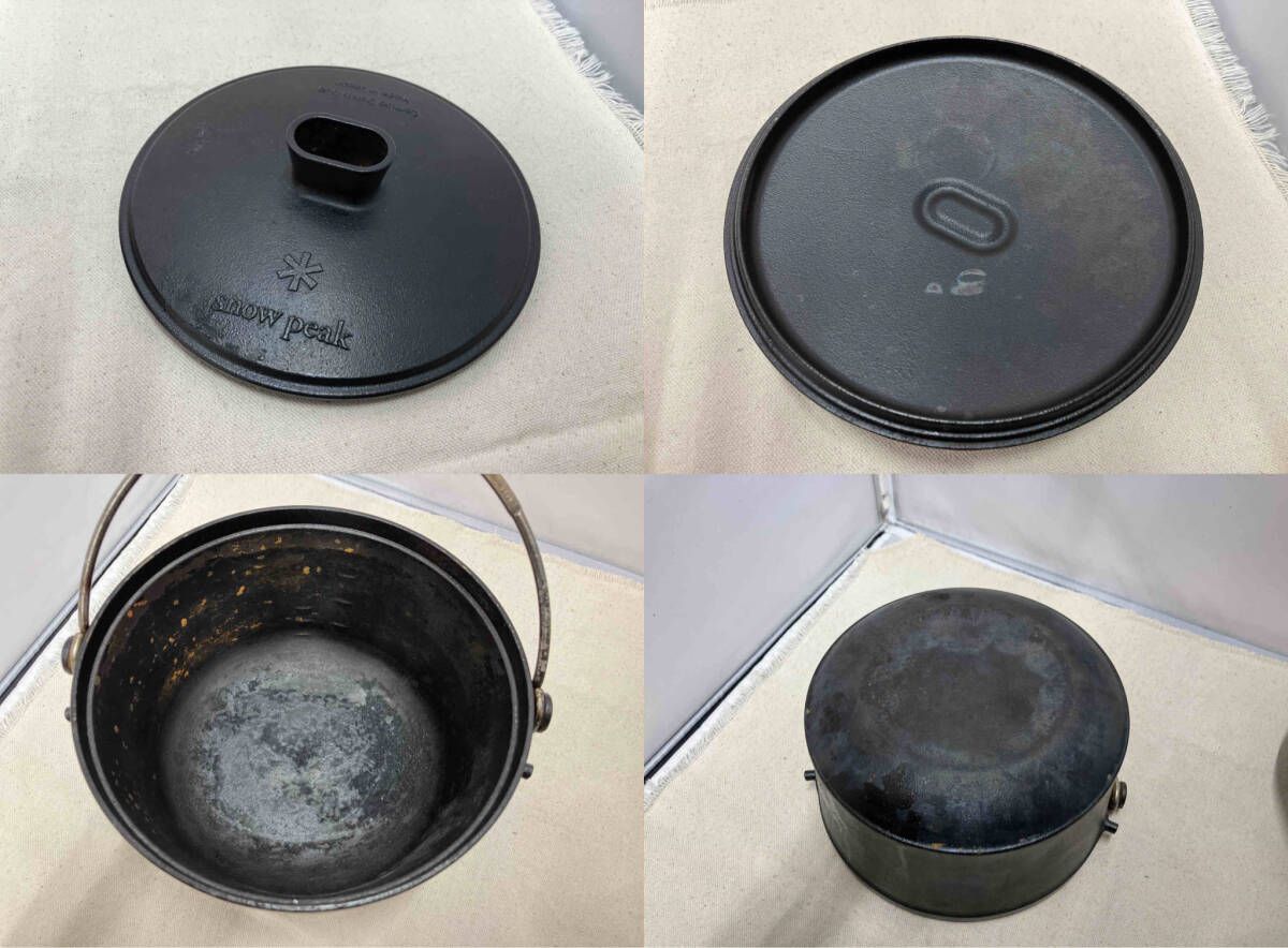 snowpeak スノーピーク コンボダッチデュオ クッカー 調理器具 アウトドア ダッチオーブン キャンプ BBQ バーベキュー