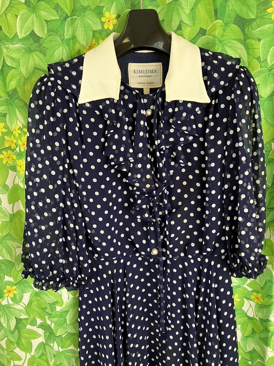 中古品】KIMIJIMA BOUTIQUE キミジマ ブティック ワンピース シャツ