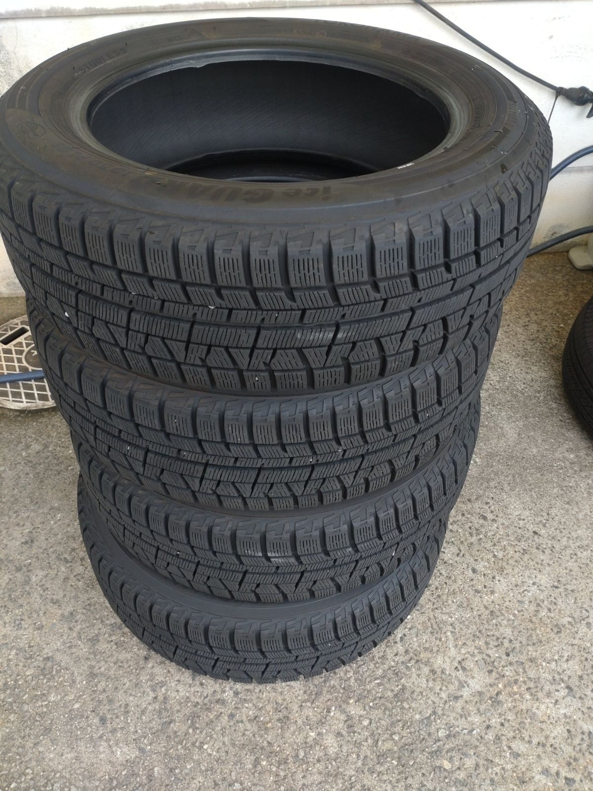 YOKOHAMA ヨコハマ iCE GUARD iG50 PLUS 185 60R15 冬タイヤ コンパクト用 タイヤ 4本セット