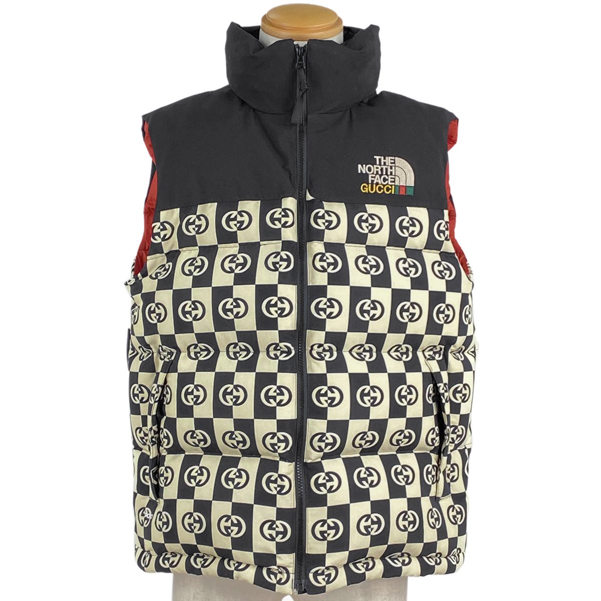 グッチ GUCCI GGロゴ ダウンベスト THE NORTH FACE コラボ 663762