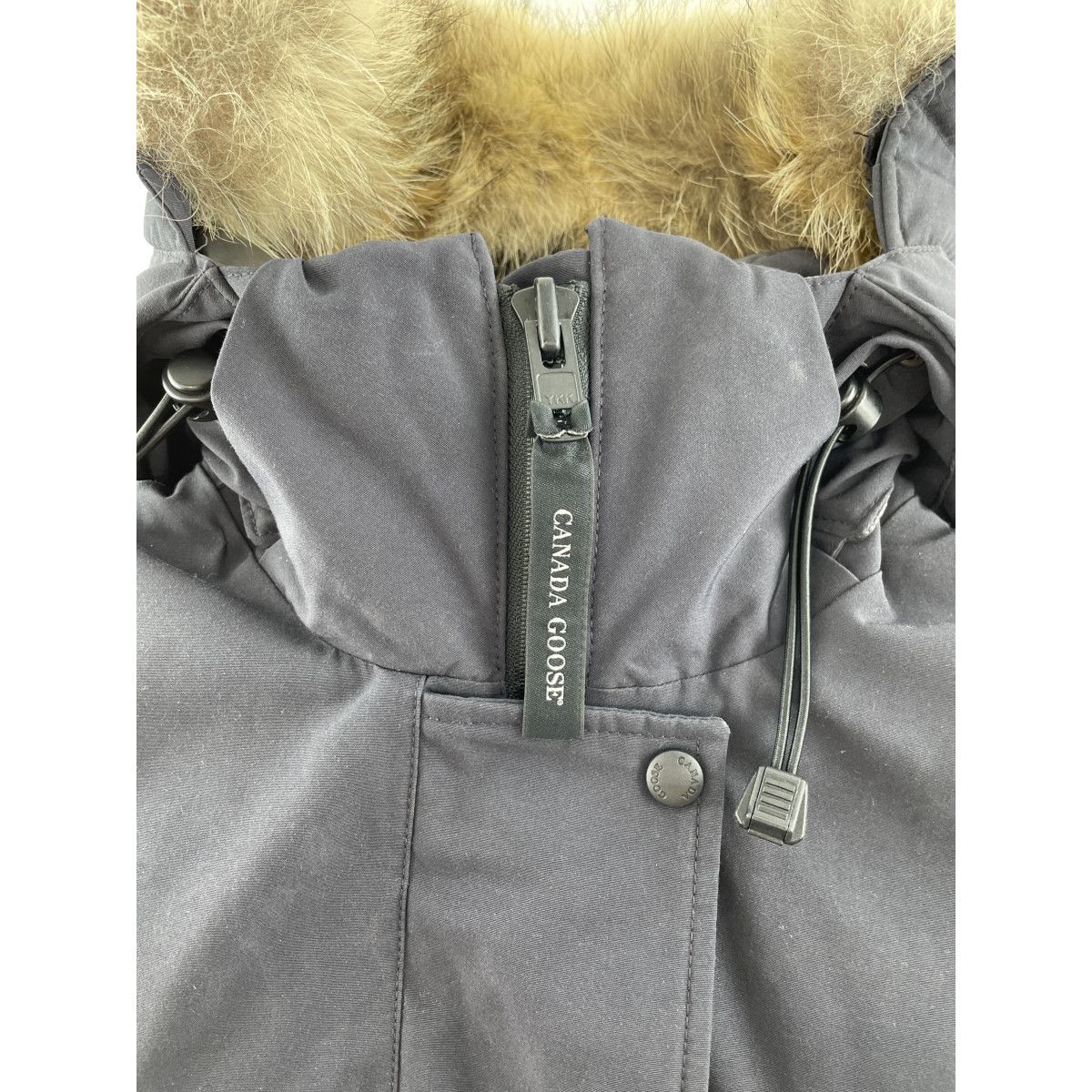 CANADA GOOSE カナダグース 6555L ネイビー ELLESMERE PARKA S