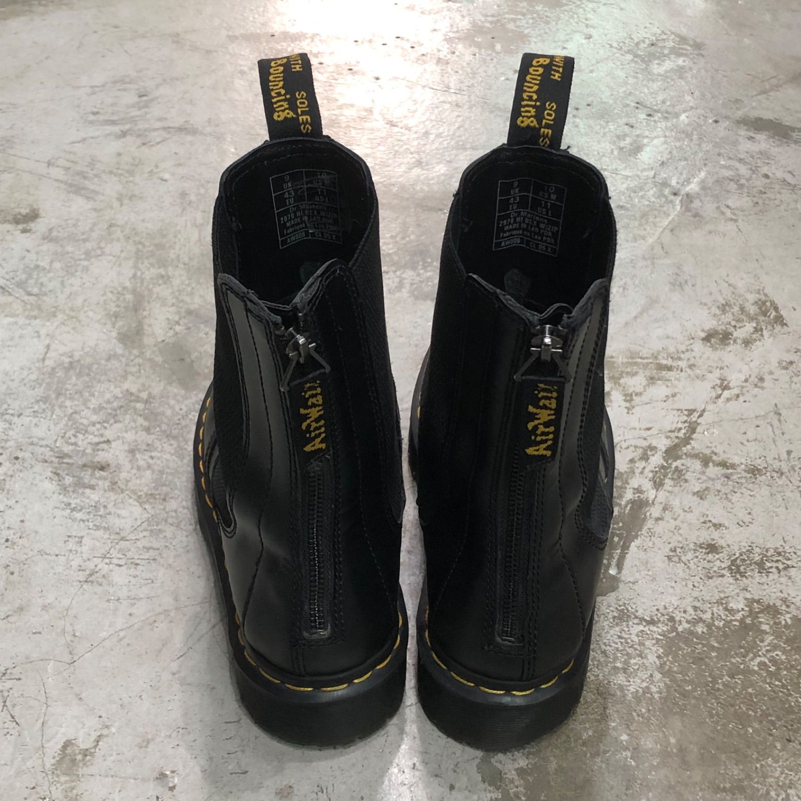 DR.MARTENS Hi Bex w zip サイドゴアバックジップUK6美品 And A（アンドエー）の「Dr.Martens ドクターマーチン / 2976 Hi Bex w