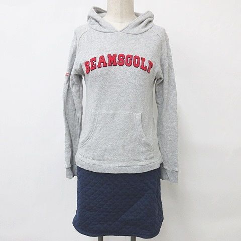 ビームスゴルフ BEAMS GOLF ゴルフ ワンピース 長袖 フード プル