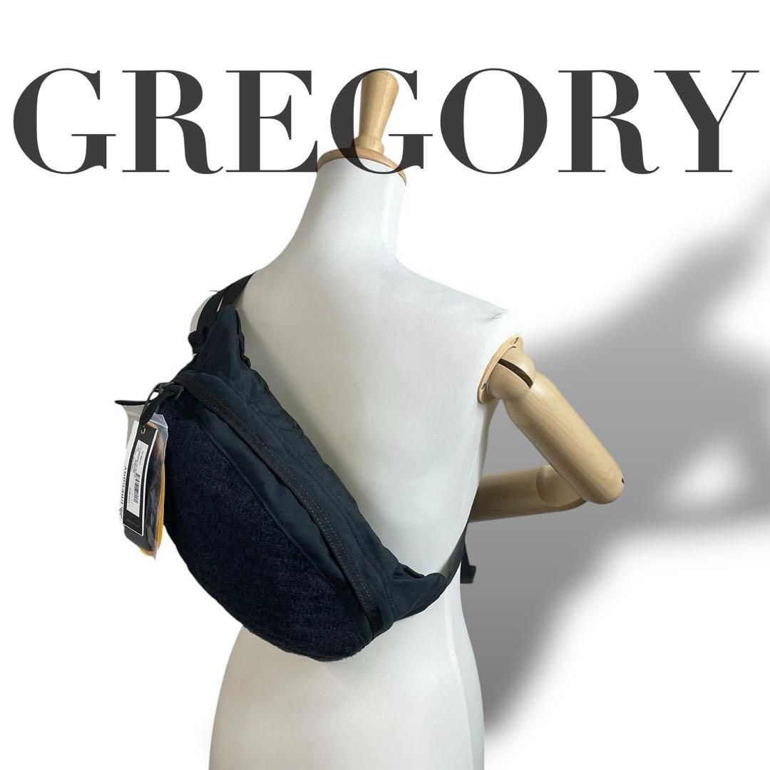 美品 5030 GREGORY グレゴリー ボディバッグ ナイロン ブラック - メルカリ