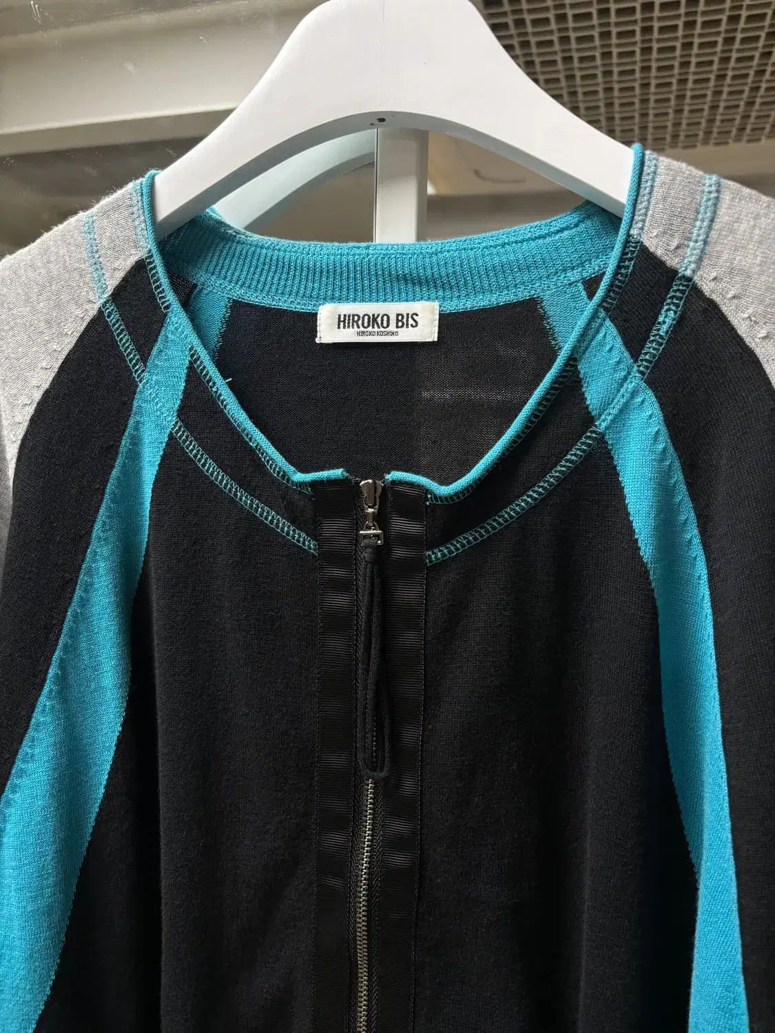 ジップアップ カーディガン