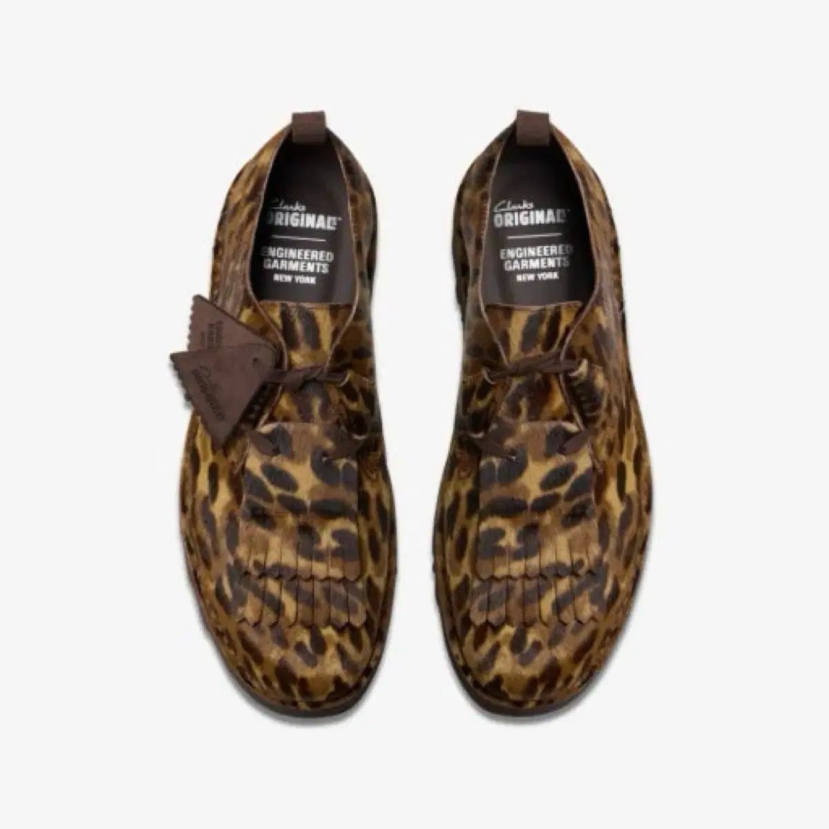 265 Clarks クラークス x エンジニアリング 衣服 デザート 氏族長 ヒョウ柄 レオパード