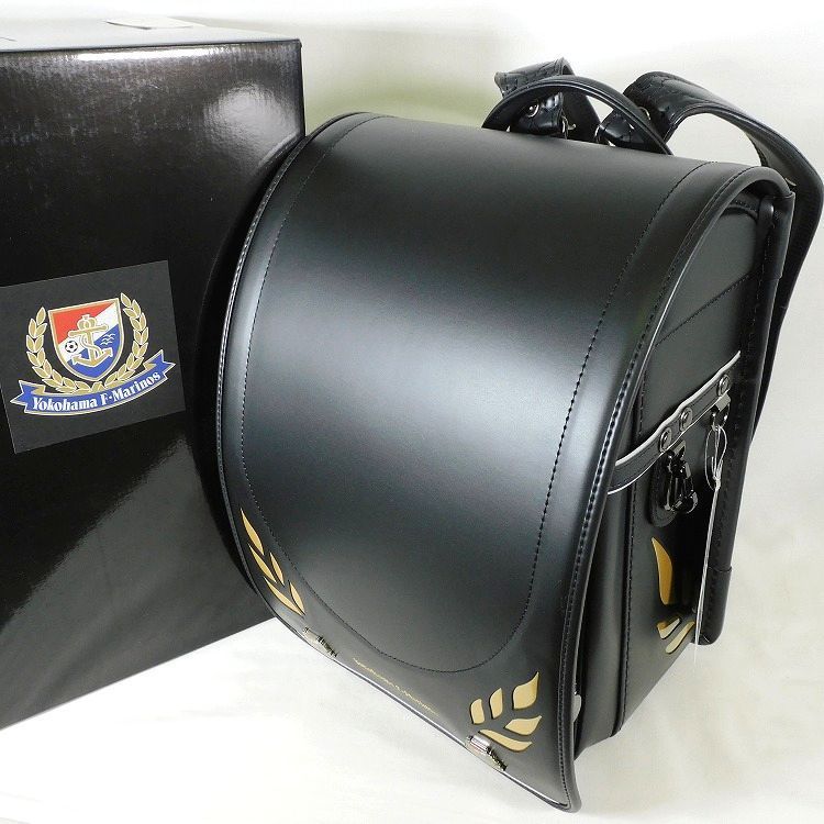 新品 ランドセル 男の子用 横浜Fマリノスx高島屋 コラボ 黒x黒