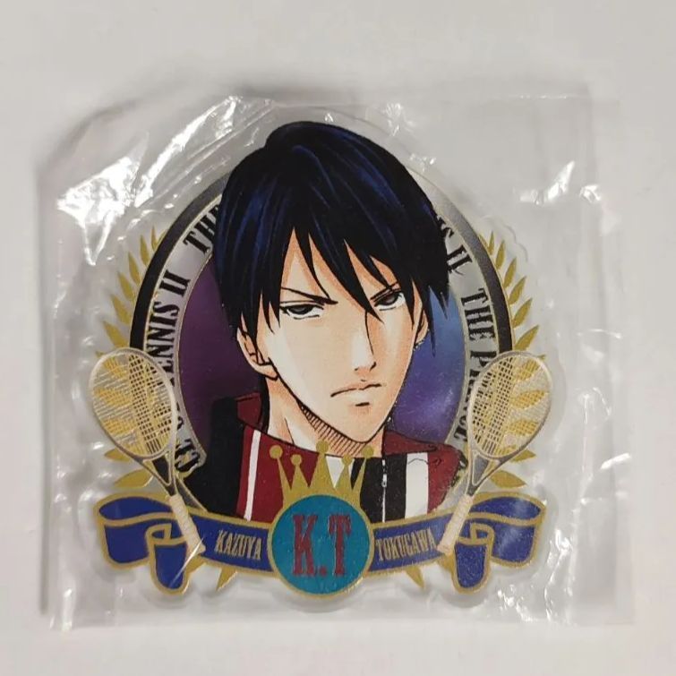 新テニスの王子様 徳川カズヤ 原作柄アクリルバッジ - メルカリ