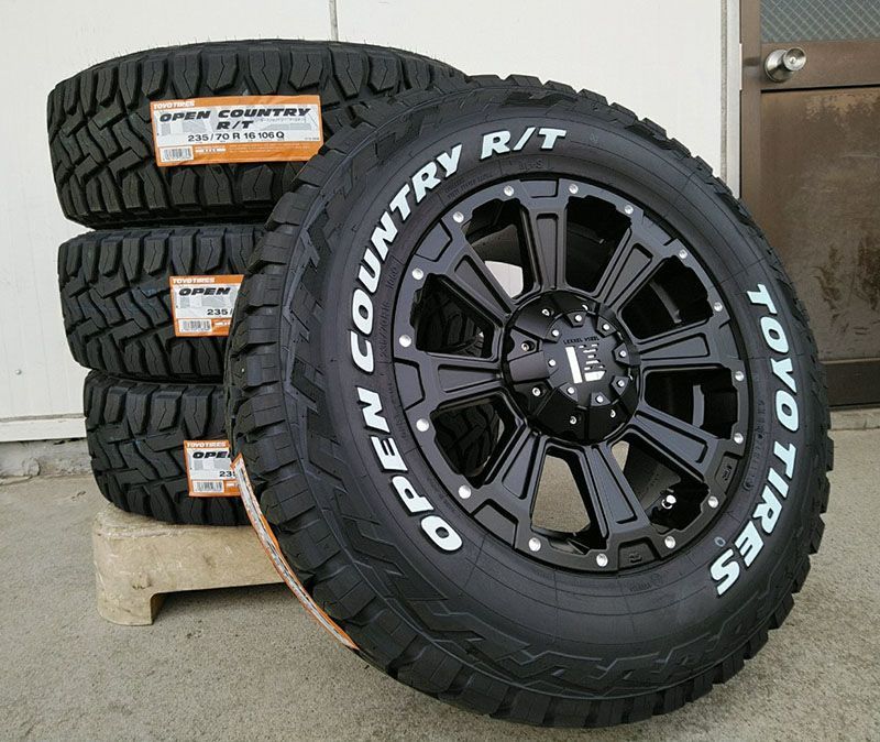 【即日可】バークレイハードロック　リザード◆ TOYOオープンカントリーRT 215/70R16◆16×6J-5 139.7-5H◆ジムニーシエラ専用　JBJA ラジアルタイヤ