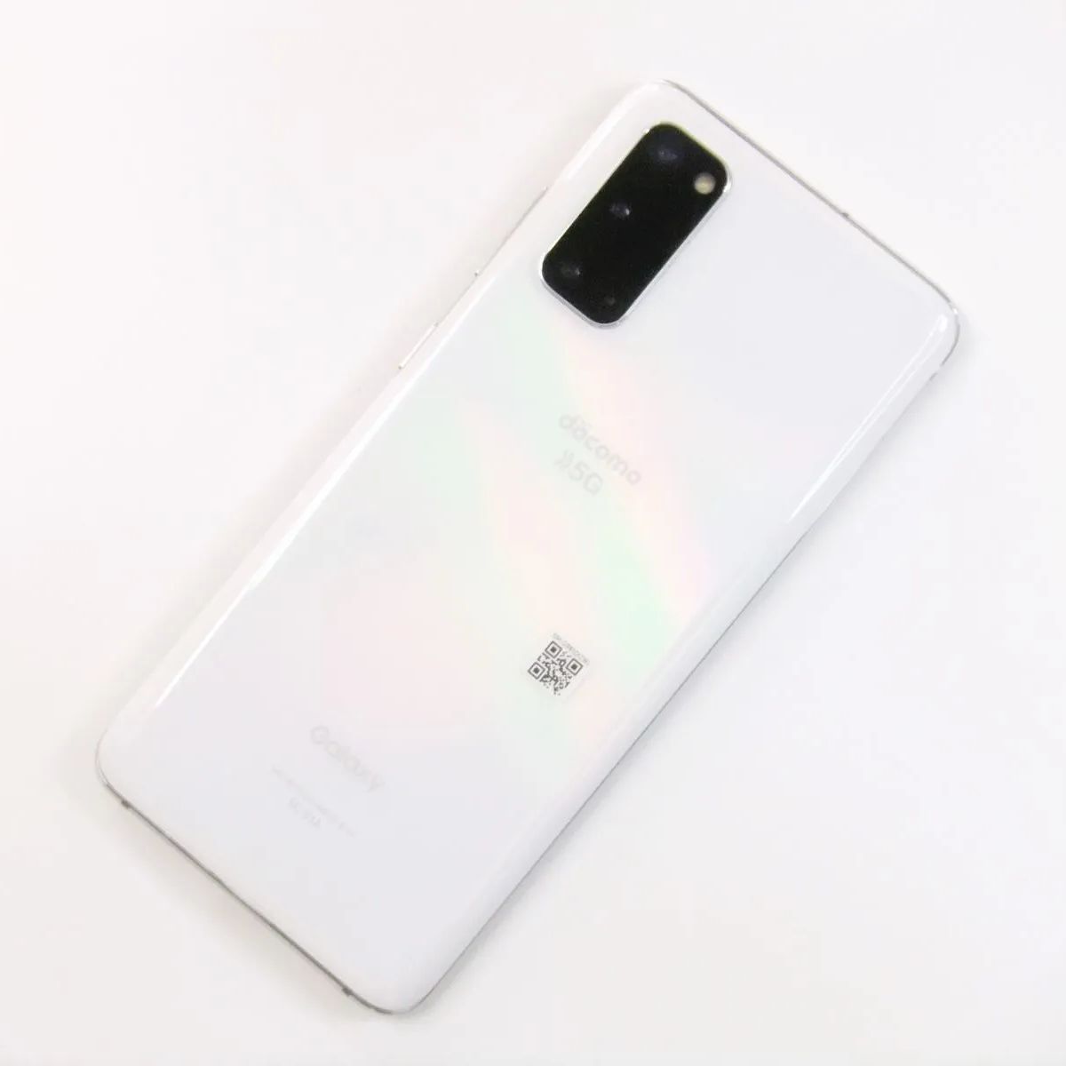 GalaxyS20クラウドホワイト （中古良品美品ドコモ/docomo galaxy