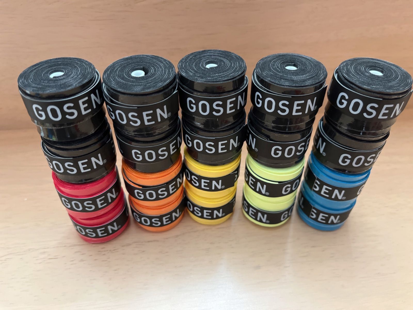 買い公式 - GOSEN グリップテープ 4個☆迅速発送 黒色✳︎色変更可