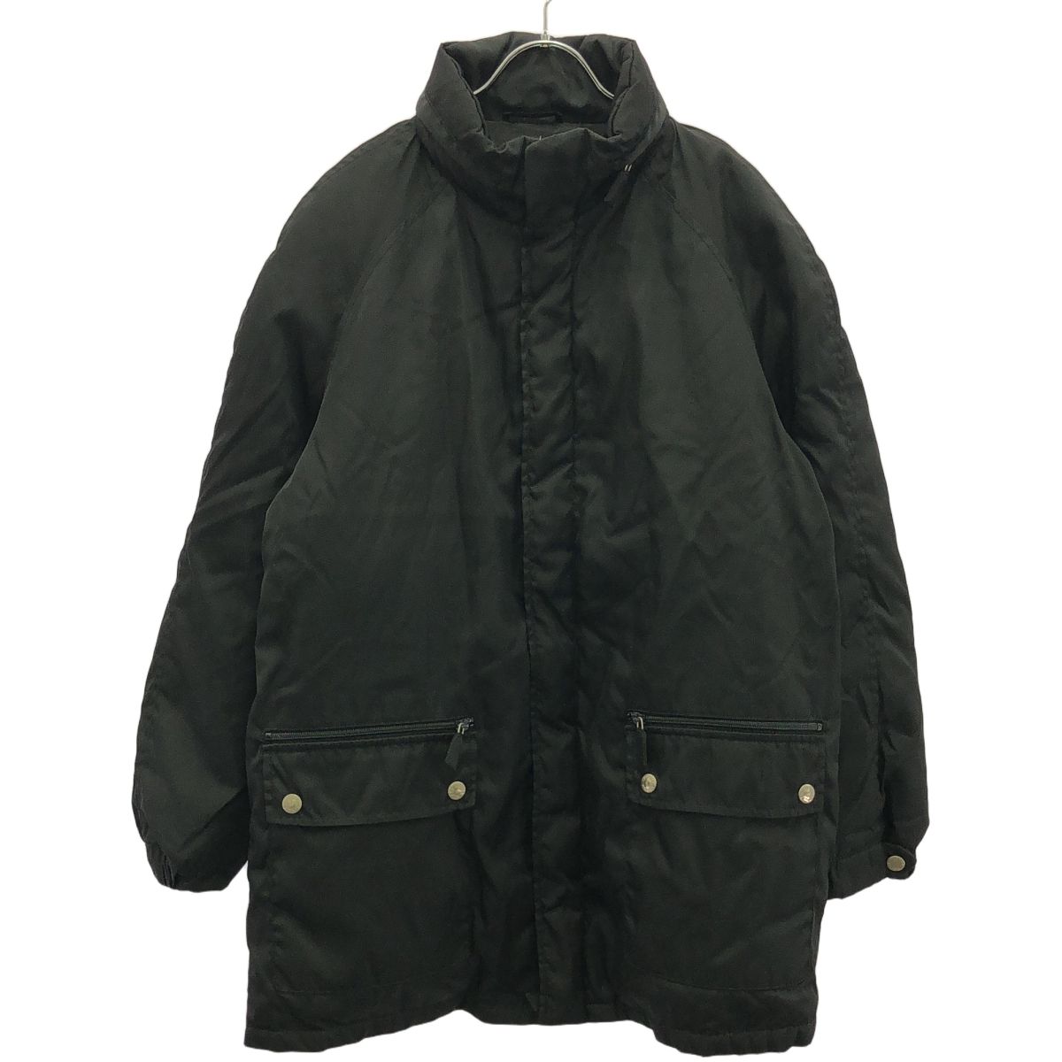 PRADA プラダ ヴィンテージ ナイロンパテッドハーフコート ジャケット ブラック S