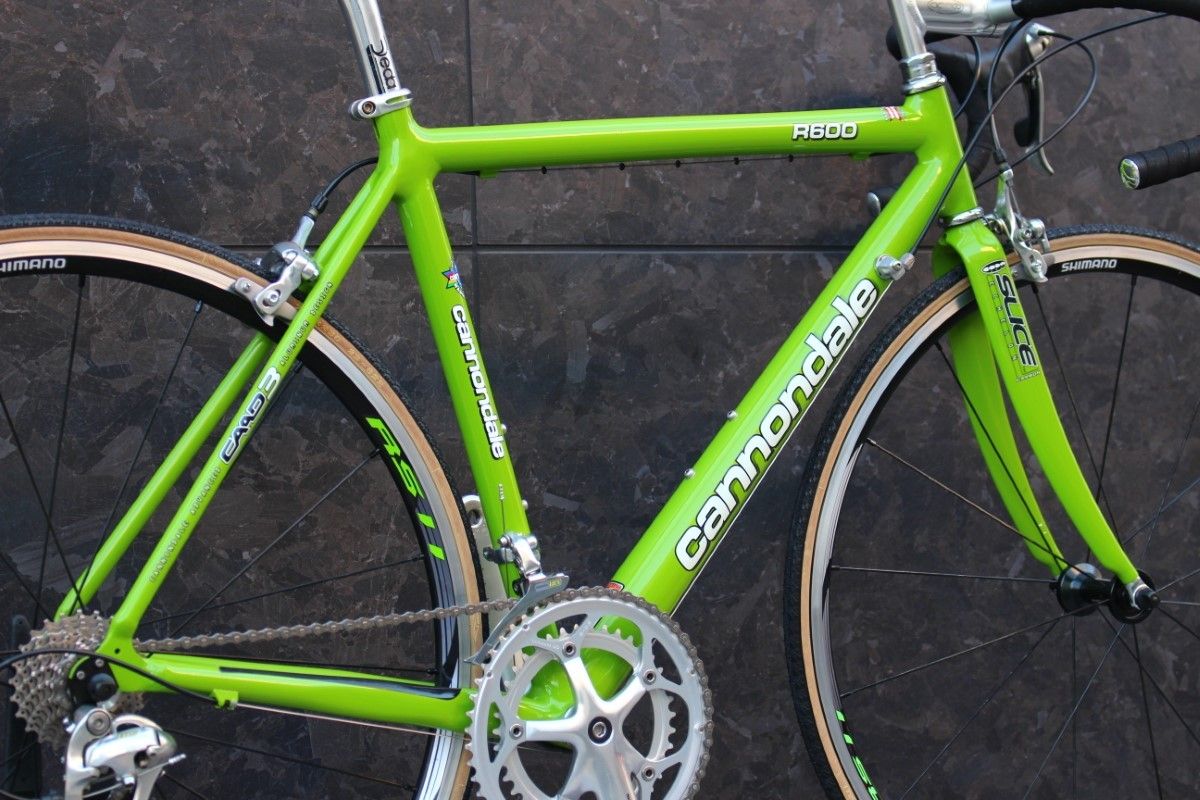 キャノンデール CANNONDALE キャド CAAD3 R600 1999年モデル シマノ 105 5500 Mix アルミ ロードバイク MADE  IN USA 【福岡店】 - 代引き可