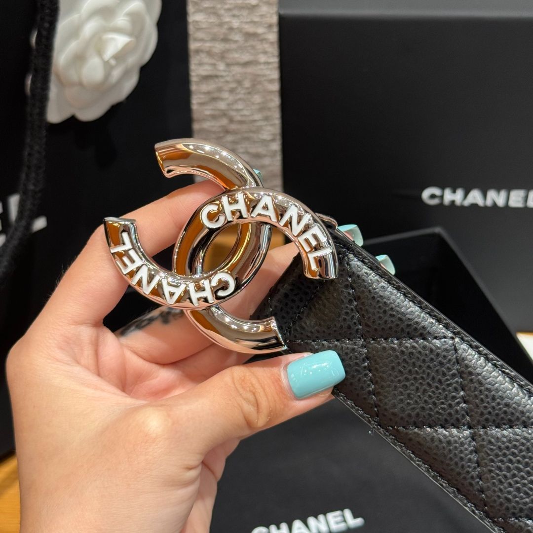 エレガントな存在感♡24K【CHANEL】シャネル ベルト 極上の逸品◇エレガント♪【CHANEL】24Cクルーズ チェーンベルト