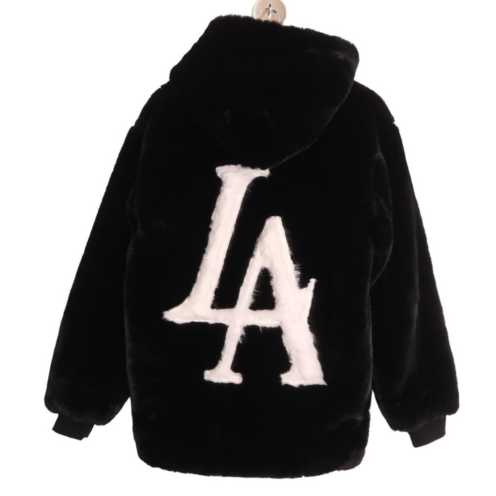 アダムスジャグラー WHIM ROTH LA Fur Hoodie フェイクファー  