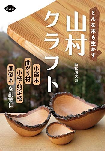どんな木も生かす 山村クラフト: 小径木、曲がり材、小枝・剪定枝、風倒木を副業に／時松辰夫