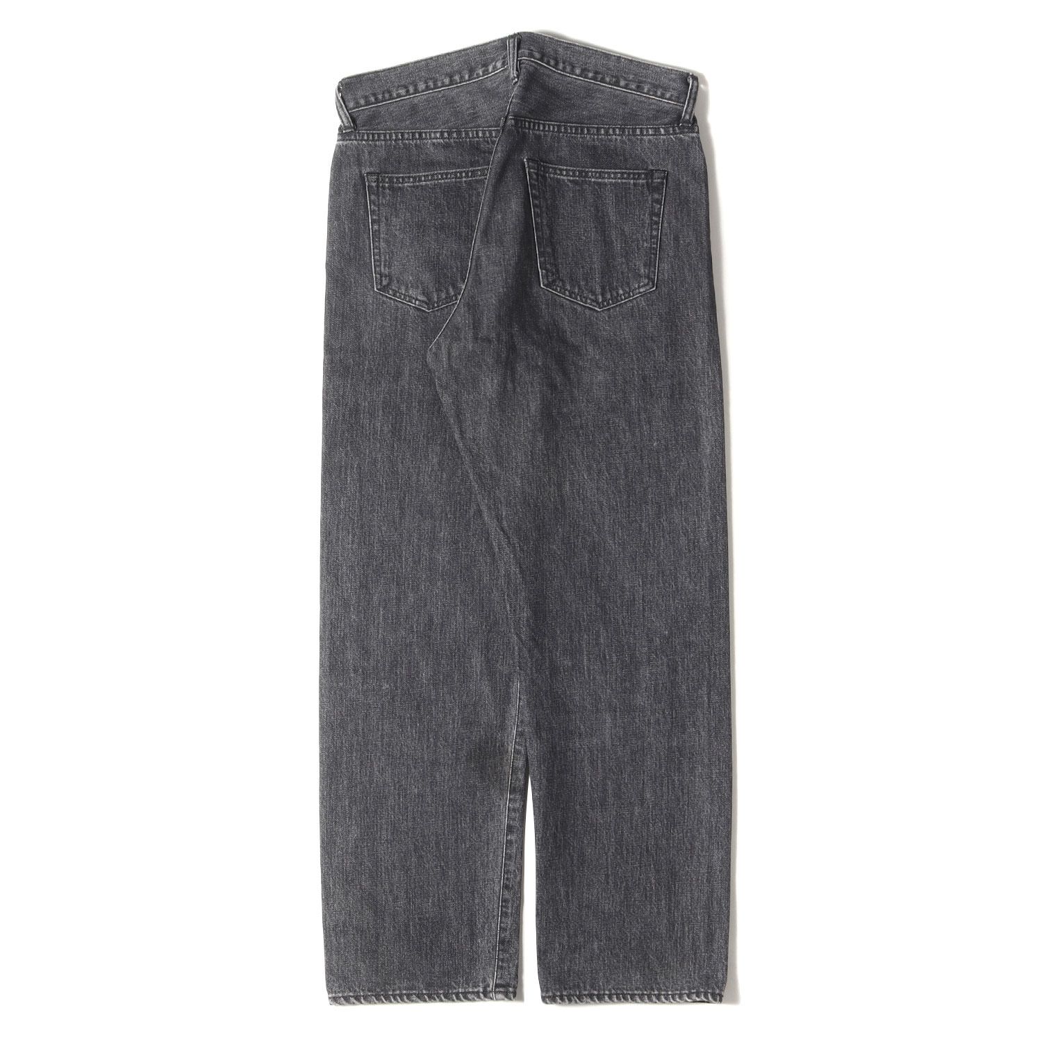 美品 A.PRESSE アプレッセ パンツ サイズ:30 22SS ヴィンテージ加工 ウォッシュド ワイド デニムパンツ Washed Denim  Wide Pants ブラックインディゴ 黒 日本製 ボトムス ジーンズ ジーパン【メンズ】 - メルカリ