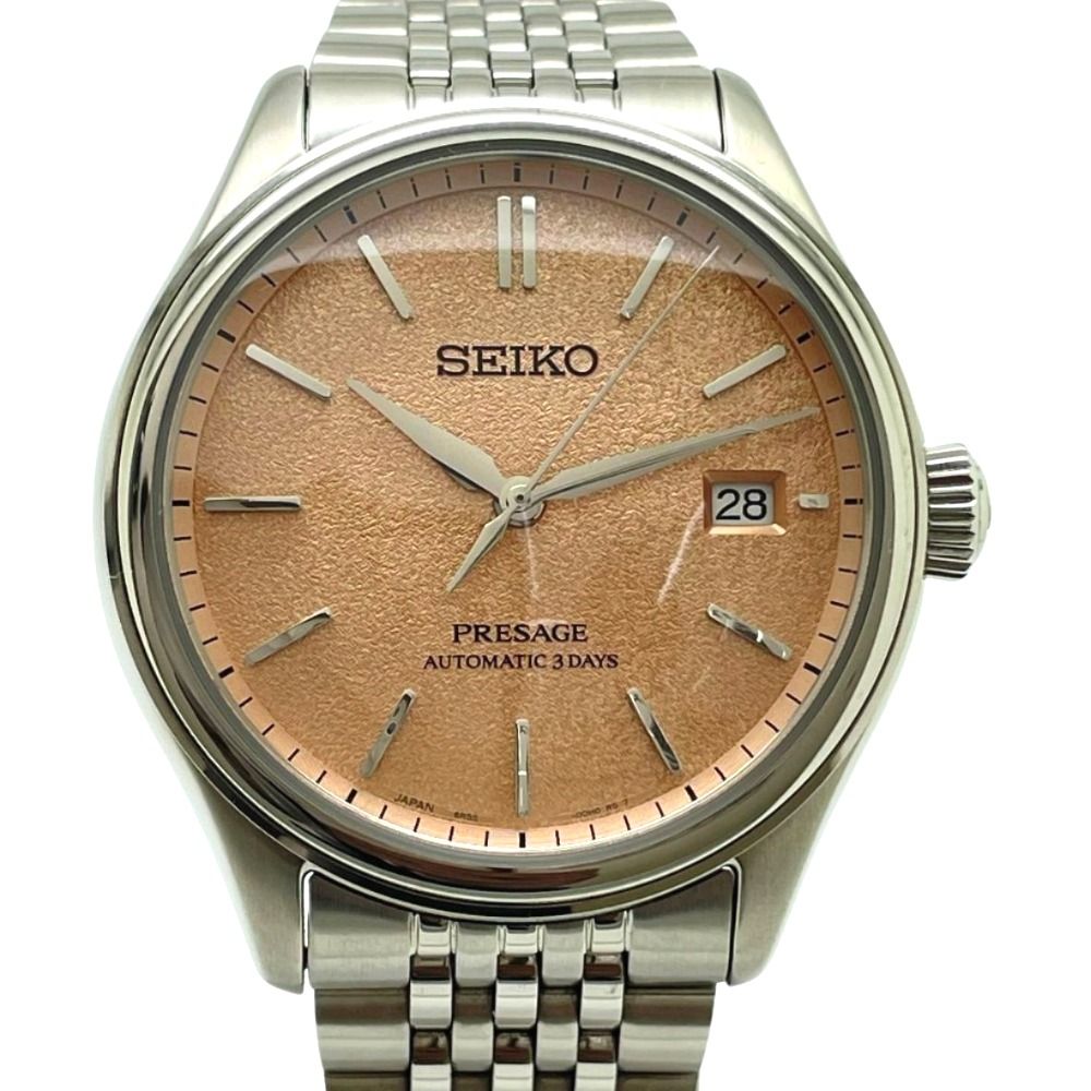 SEIKO セイコー 腕時計 プレサージュ SARX125 PRESAGE  洗柿色ダイヤル 2024年新作モデル 6R55-00H0 自動巻き