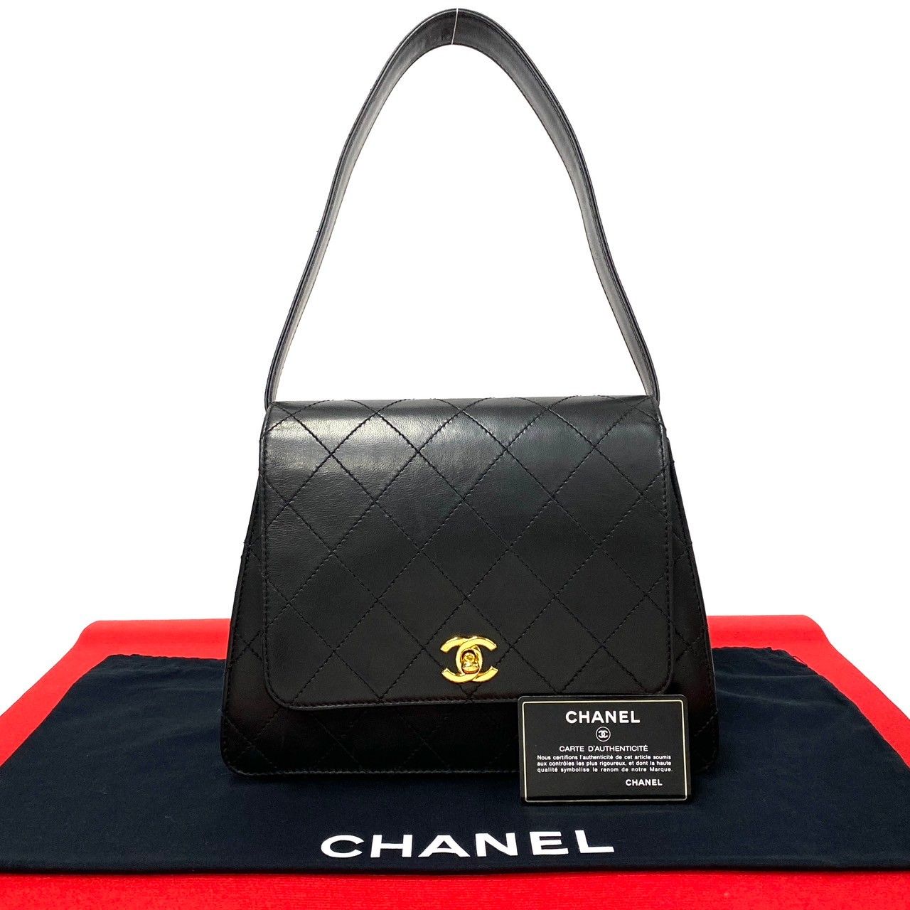 極 美品 カード シール有 5番台 CHANEL シャネル マトラッセ