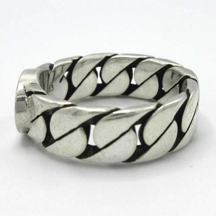 グッチ リング GUCCI アンティーク加工 シルバー925 701612 J8410 8414  