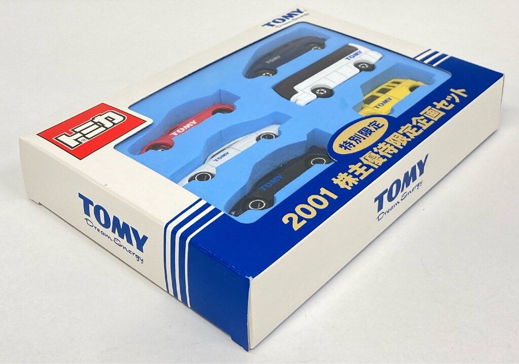 非売品　トミカ限定品　2001年株主優待限定企画セット TOMY 非売品 トミカ 2001 株主優待限定企画セット(6台セット