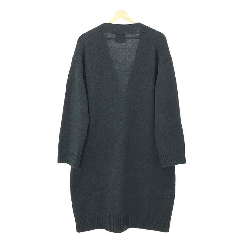 【公式】 2020AW | エイトン / ATON | ロング CARDIGAN OVERSIZED カーディガン