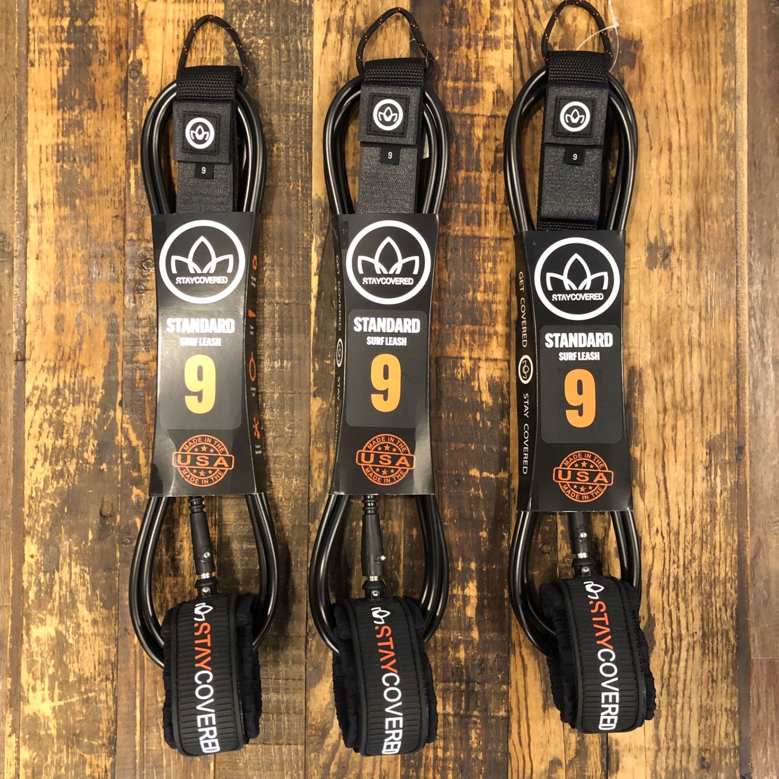 STAYCOVERED LEASH STANDARD 9 ANKLE BLACK