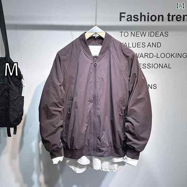 M メンズ ファッション オシャレ 男性用 シンプル 大人 かっこいい カジュアル ストリート ヒップホップ HipHop ジャケット 春 ジャケット トップス