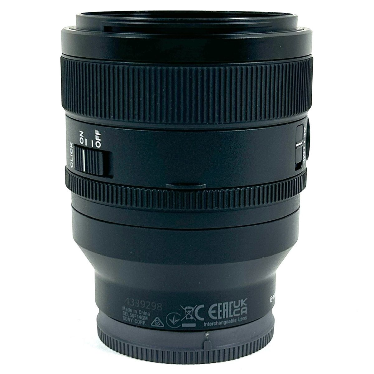 ソニー SONY FE 50mm F1.4 GM SEL50F14GM 一眼カメラ用レンズ（オートフォーカス） 【中古】