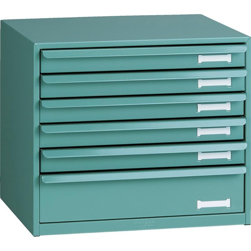 トラスコ中山 TRUSCO 卓上ツールケース ワイド 6段 384×327×H327mm DT-L1S5 0