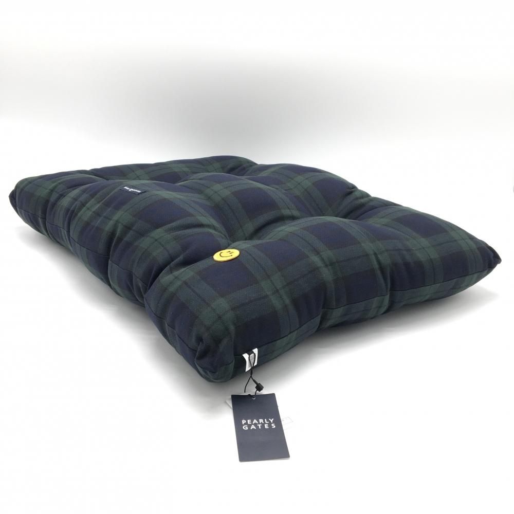 新品】パーリーゲイツ ペットクッション 節約 ネイビー×ダークグリーン