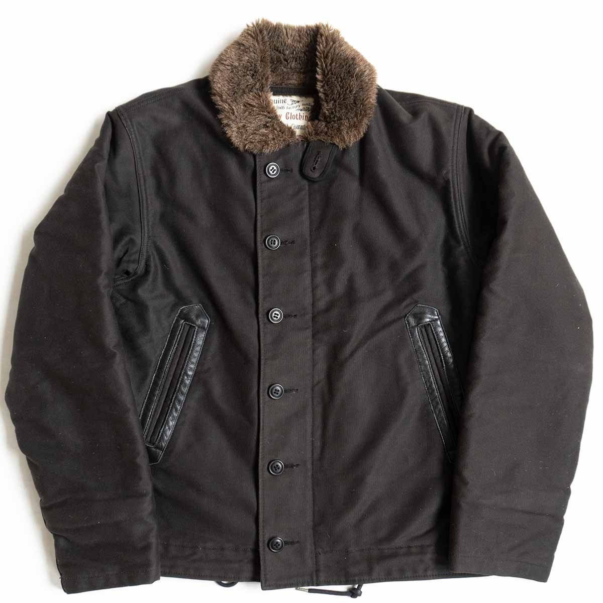 美品】trophy clothing【N-1 デッキジャケット】L ミリタリー 